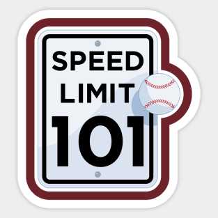 Speed Limit Sticker